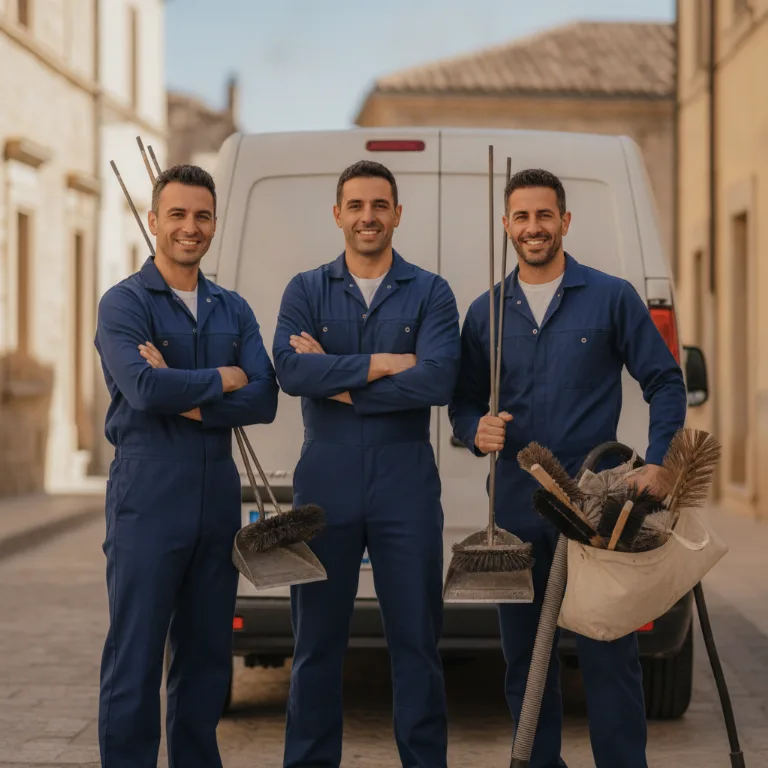 Deshollinador equipo en Alcala de Guadaira